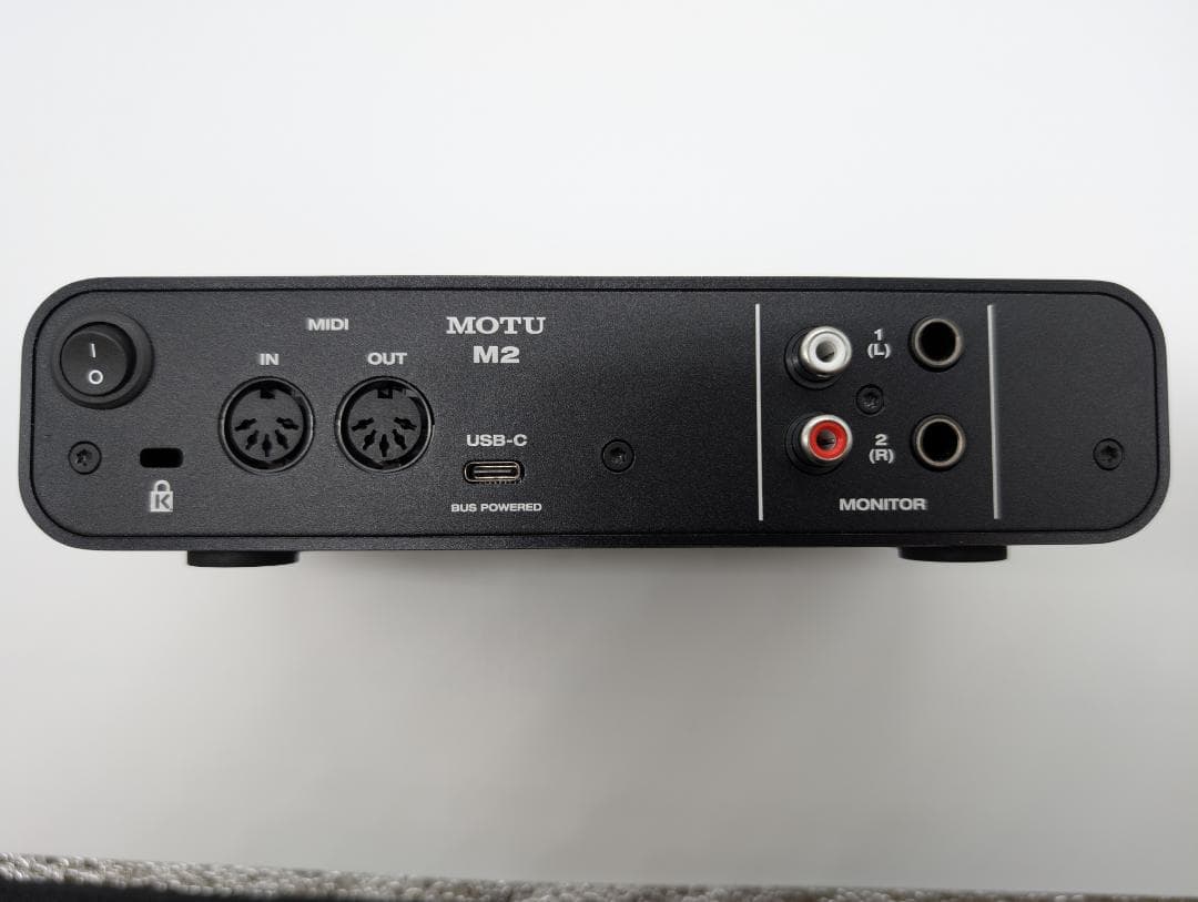 MOTU M2 USBオーディオインターフェース 国内正規品 USB-DAC