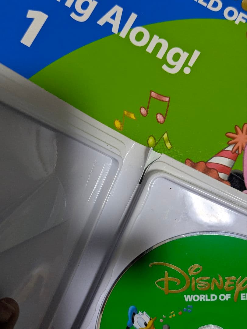 DWE SingAlong!　 DVD CD 本セット