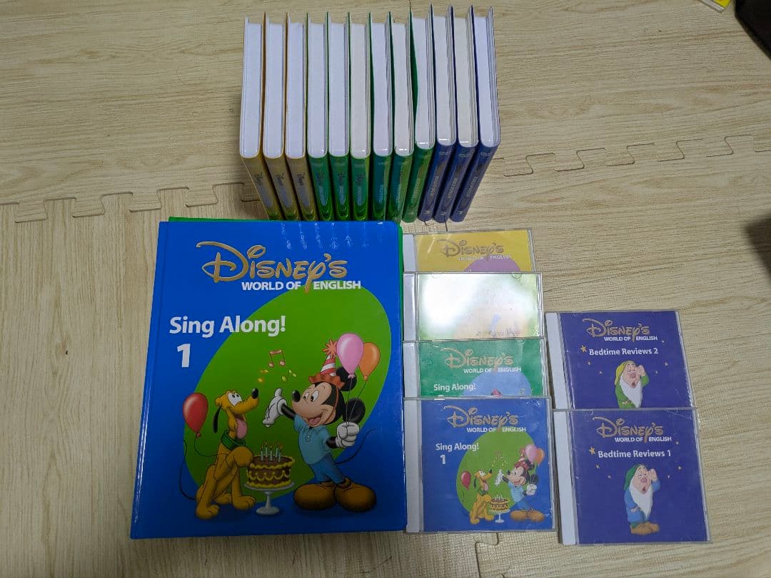 DWE SingAlong!　 DVD CD 本セット