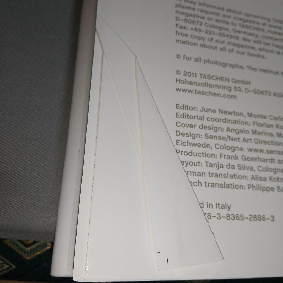 Helmut newton/polaroids 【l4】