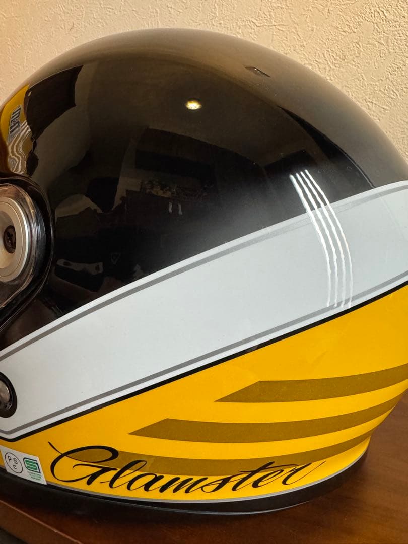 SHOEI ショウエイ　グラムスター　glamster ブラック　イエロー