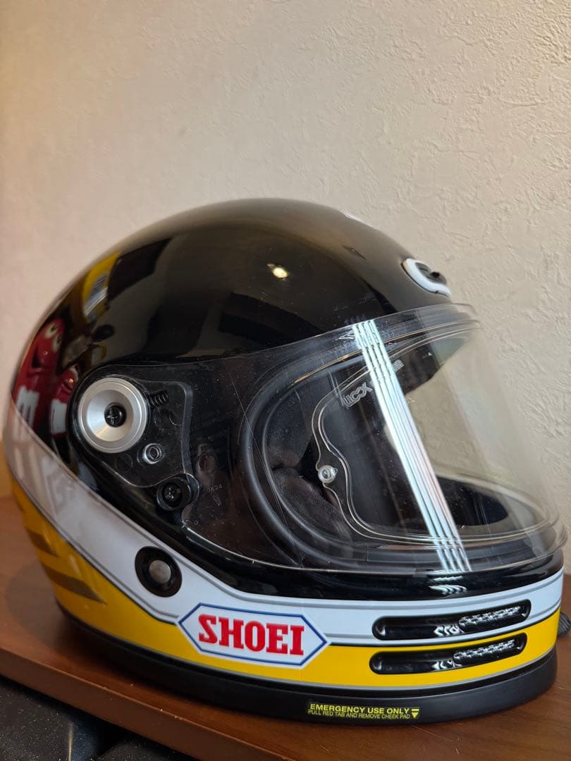 SHOEI ショウエイ　グラムスター　glamster ブラック　イエロー