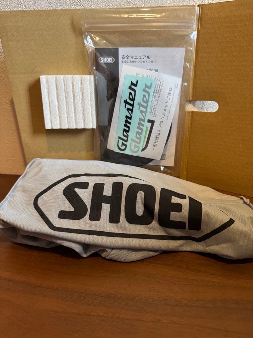 SHOEI ショウエイ　グラムスター　glamster ブラック　イエロー