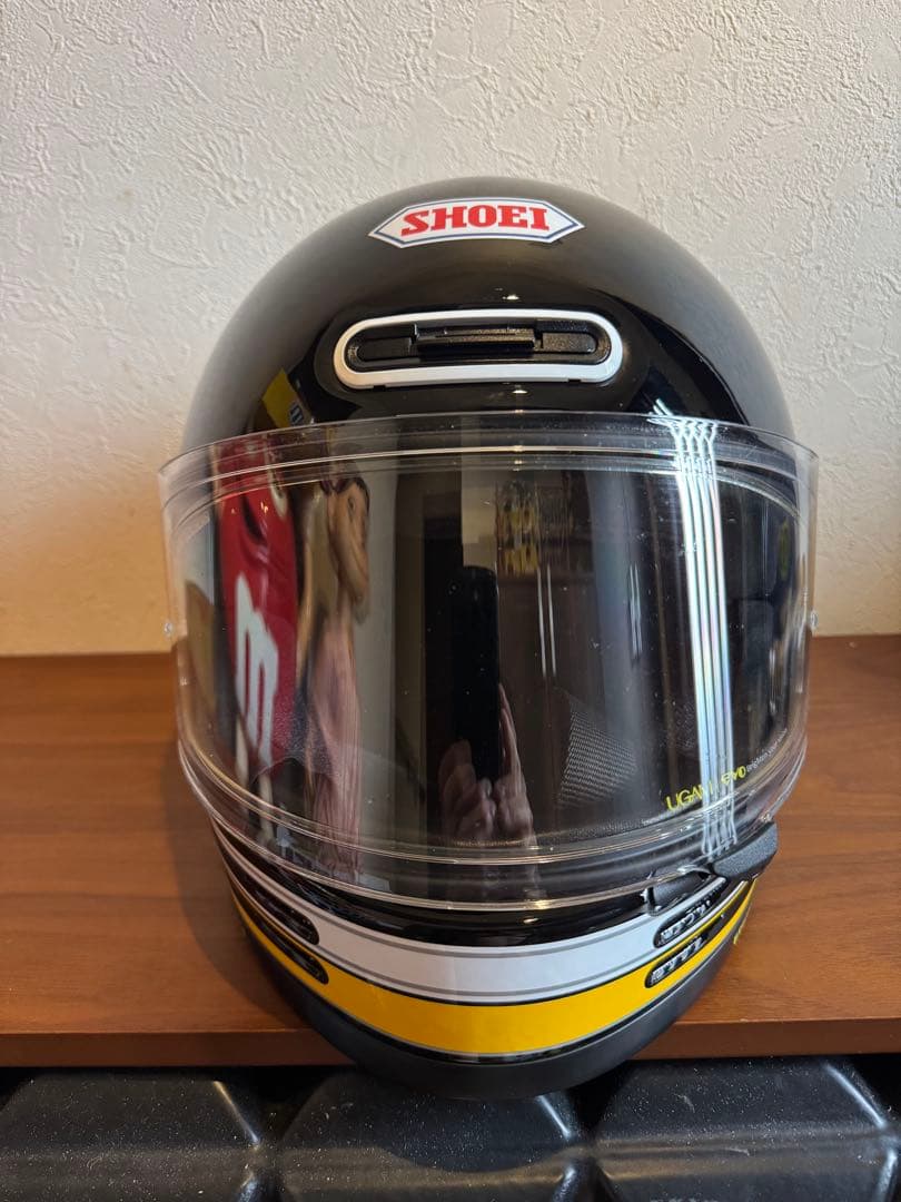 SHOEI ショウエイ　グラムスター　glamster ブラック　イエロー