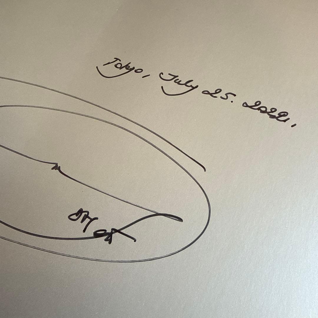 作者サイン入DANIEL OST in JAPAN アートブック　ダニエルオスト