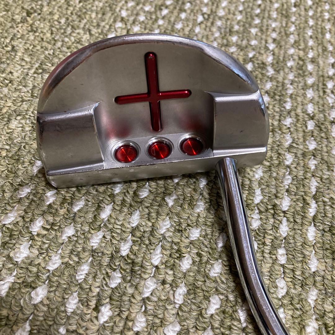 値下げ　中古　タイトリスト　パター　３３インチ　カバー付き