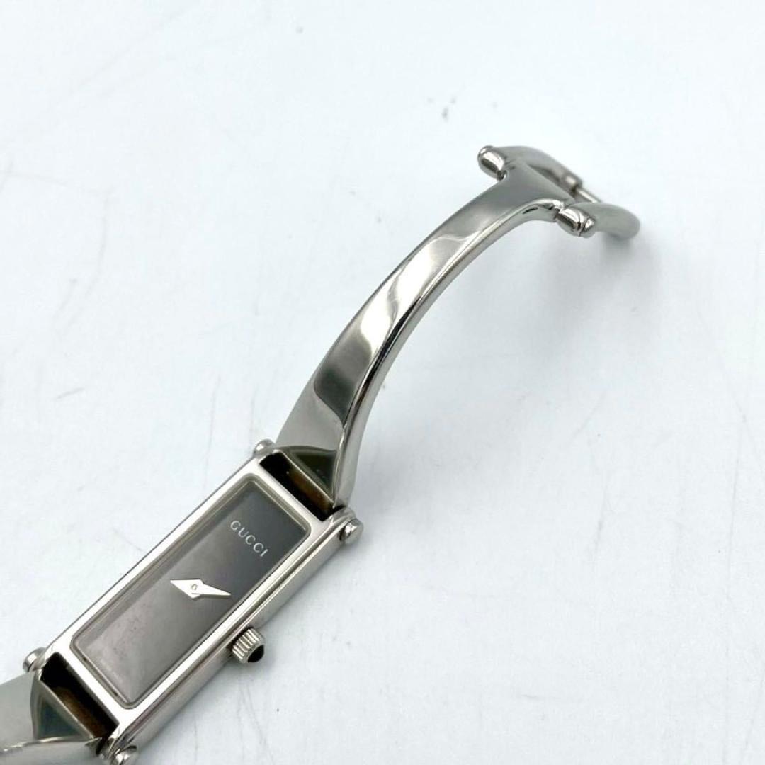 598 GUCCI グッチ 1500L 腕時計 クオーツ レクタンギュラー 稼働