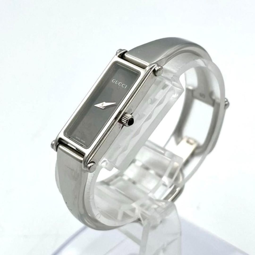 598 GUCCI グッチ 1500L 腕時計 クオーツ レクタンギュラー 稼働