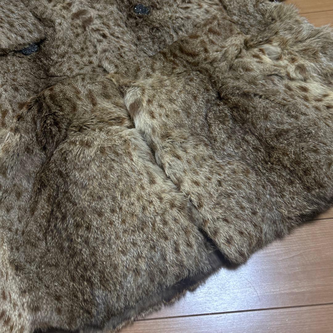 Revilldn レヴィヨン ファーコート　毛皮　ロング　ブラウン