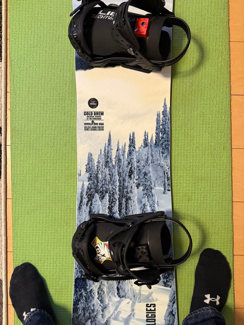 COLD BREW スノーボード 157cm ※バインディングなし※