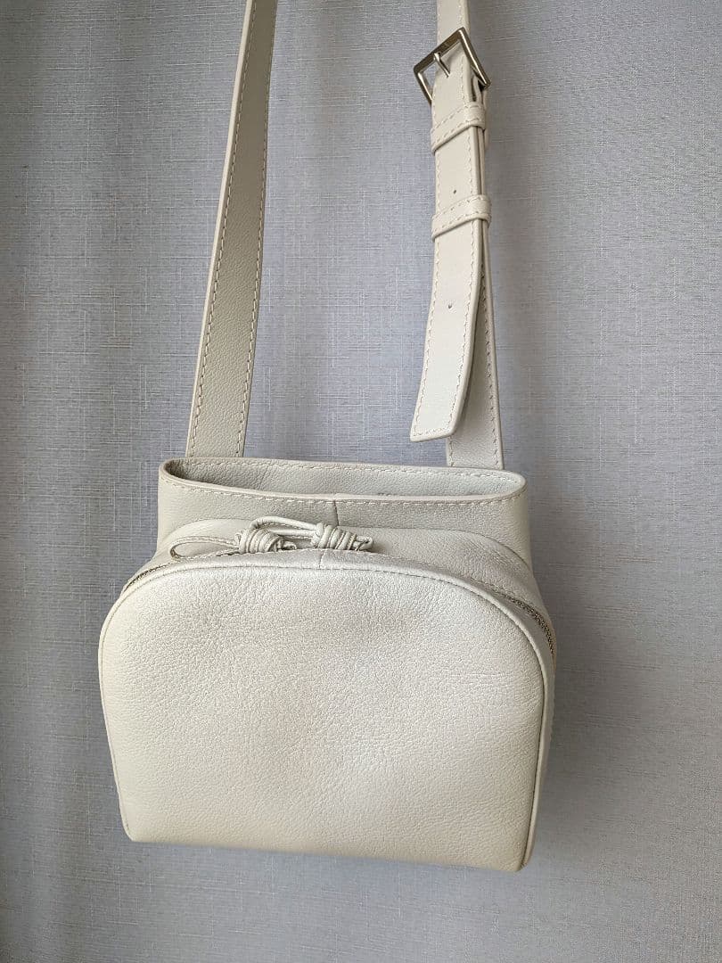 マザーハウス　SORA M 2way ショルダーバッグ　ホワイト