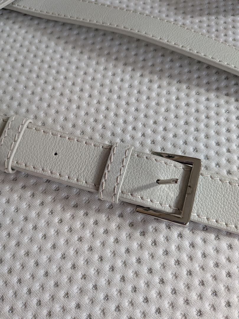 マザーハウス　SORA M 2way ショルダーバッグ　ホワイト