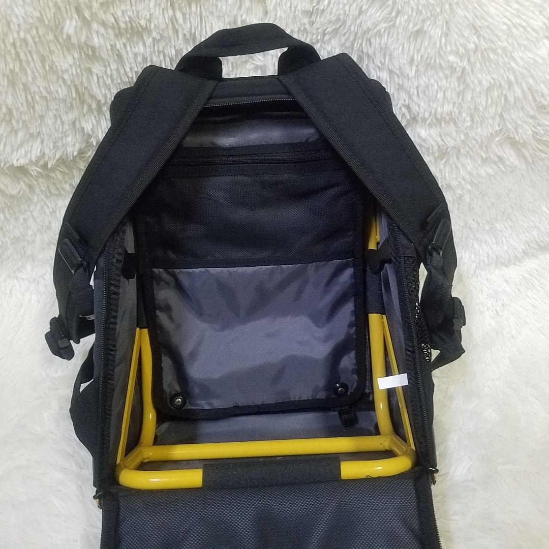 【美品】PRANKTON STUMP frame in backpack 黒