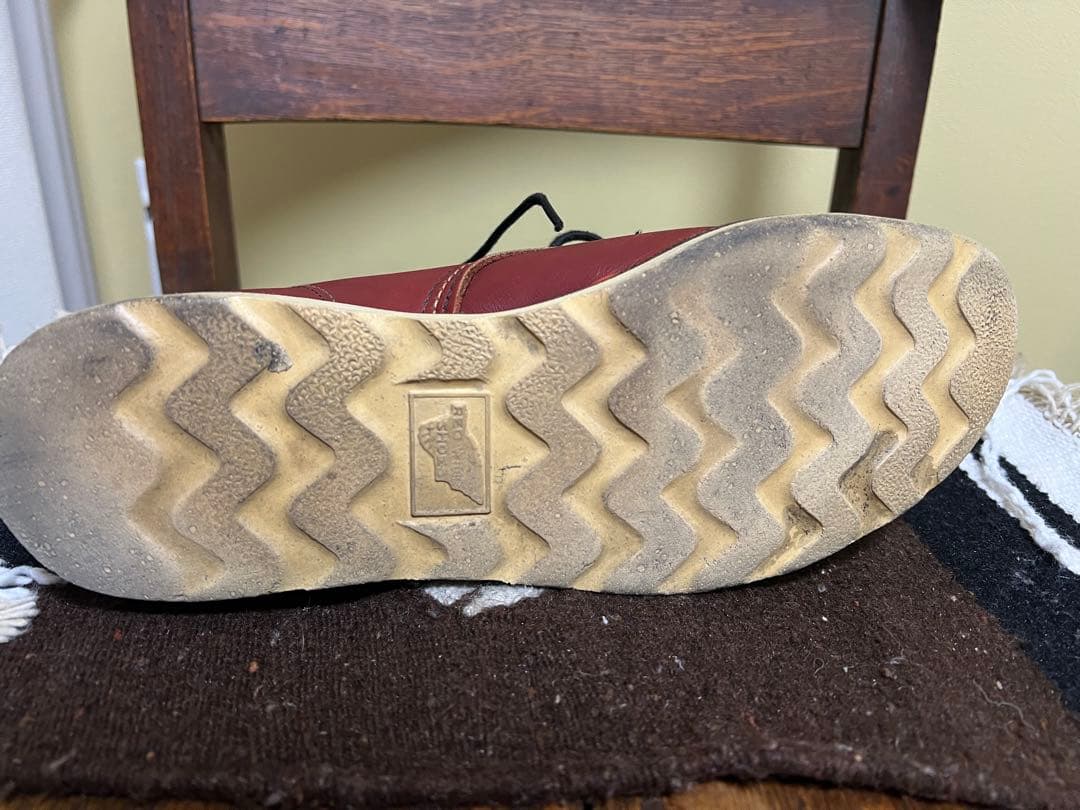 RED WING 8166アイリッシュセッター半円犬タグ