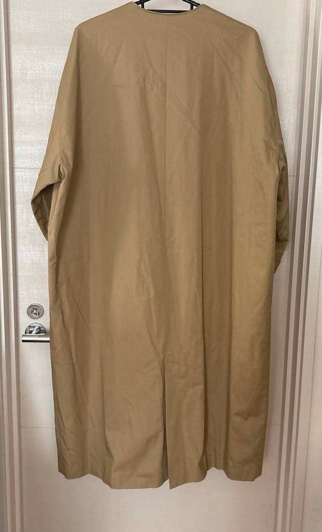 オローネ　トリムグラフコート　ベージュ ロングコート　スプリングコート