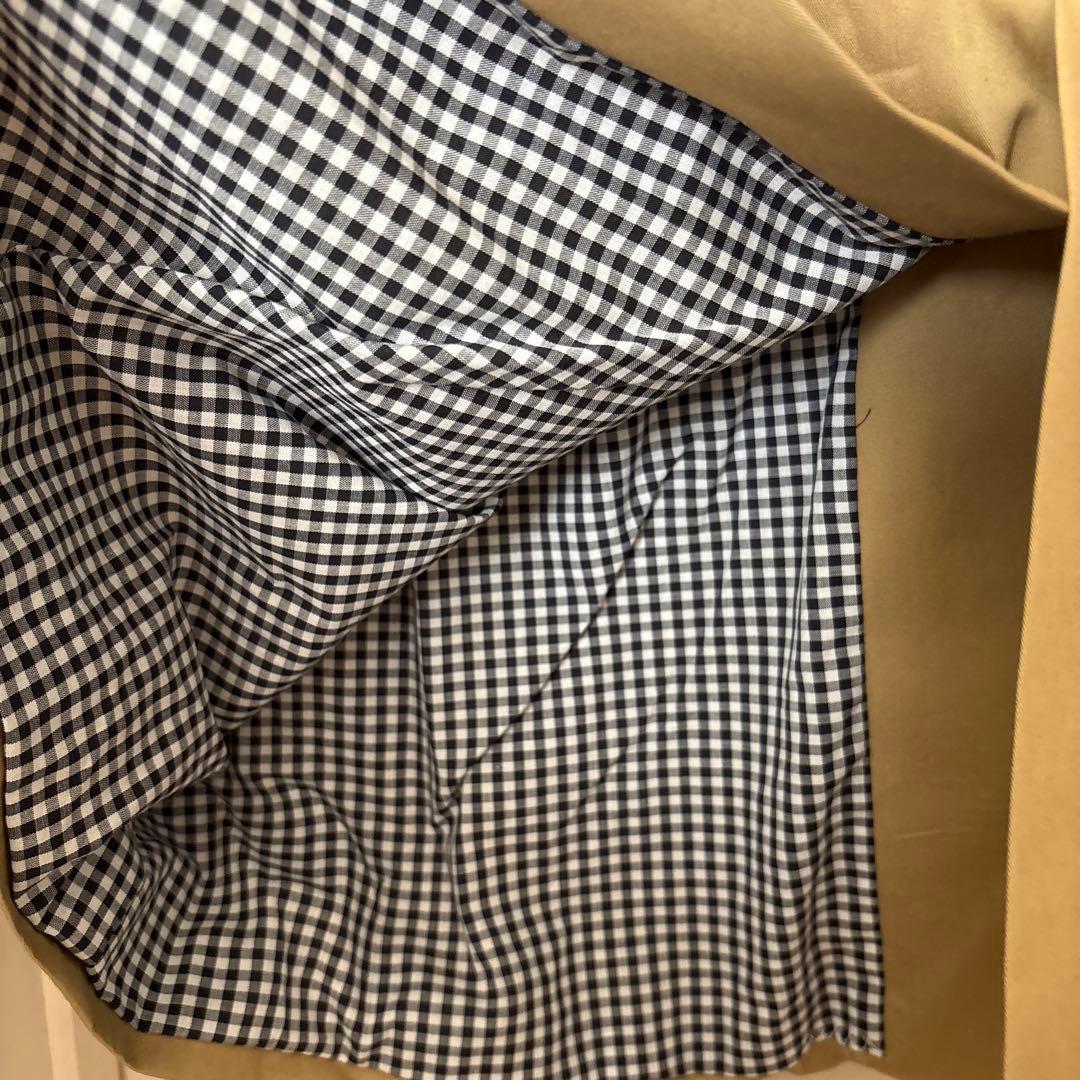 オローネ　トリムグラフコート　ベージュ ロングコート　スプリングコート