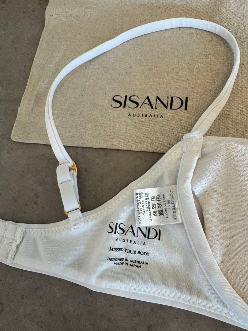 SISANDI UNDERWIRE トップのみ ポーチ付