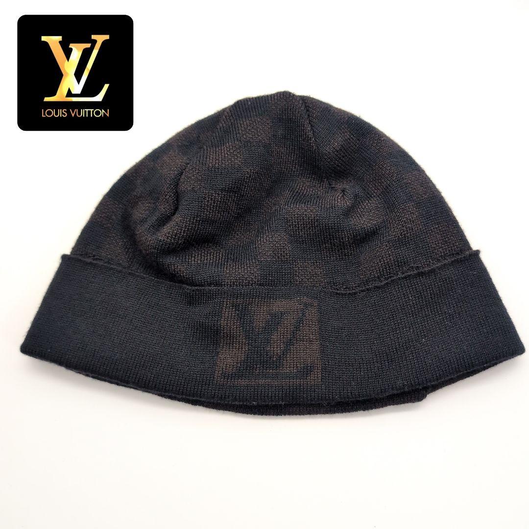 ルイヴィトン　ダミエ　レディース、メンズ　ニット帽