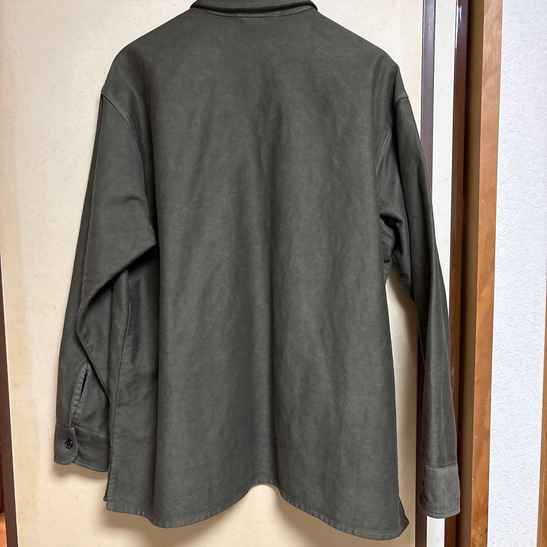 新品未使用タグ付porterclassicポータークラシックモールスキンシャツ