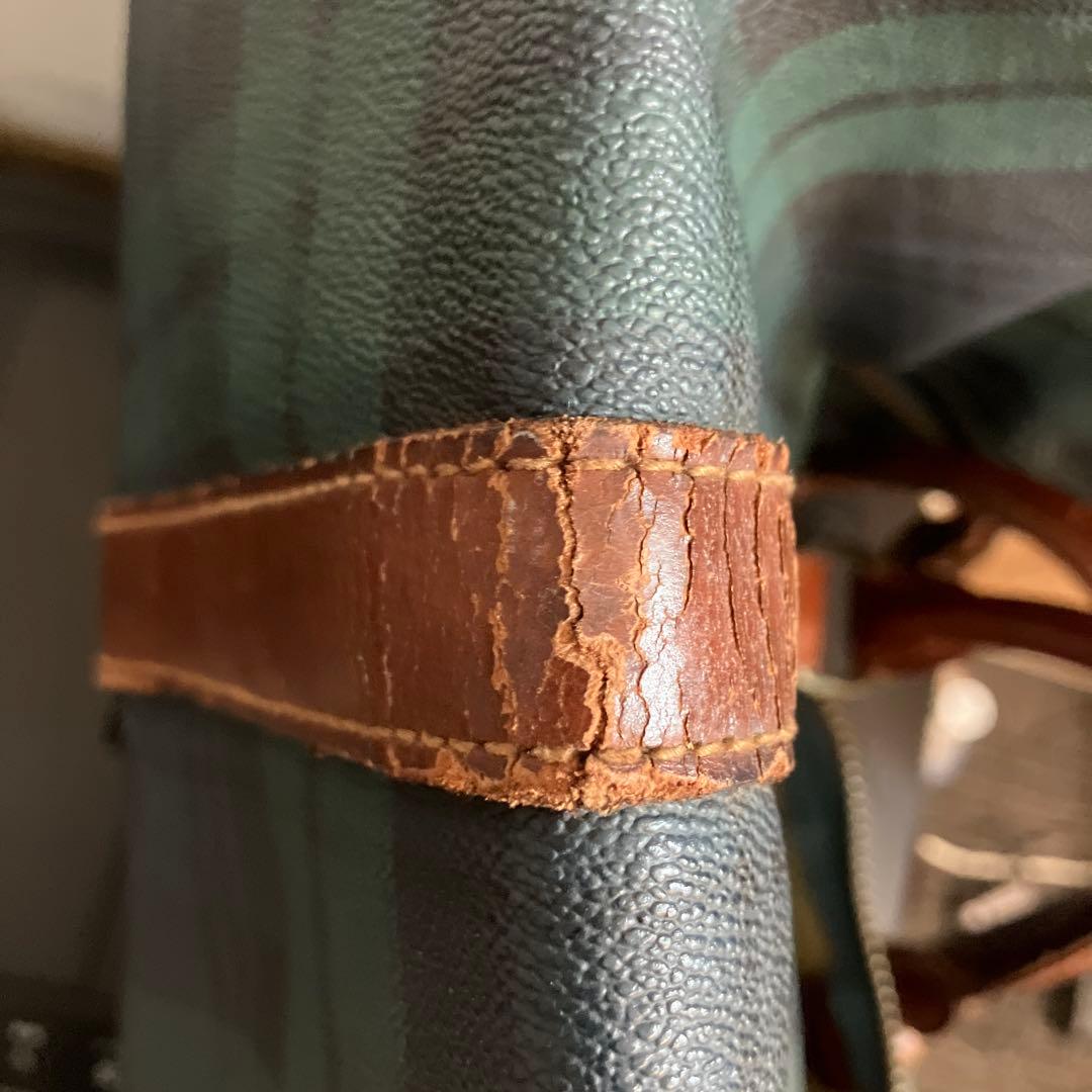 ポロ ラルフローレン ボストンバッグ 2way チェック PVC レザー 大容量