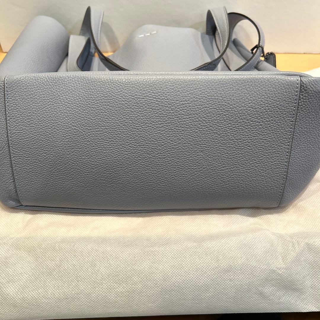 【未使用】COACH トートバッグ　グレー系