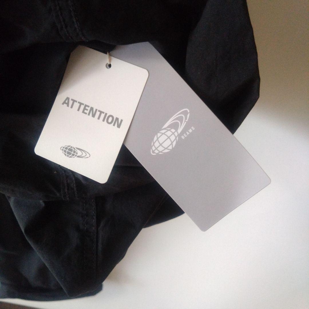 BEAMS黒いフロントリボンオールインワンつなぎタグ付き