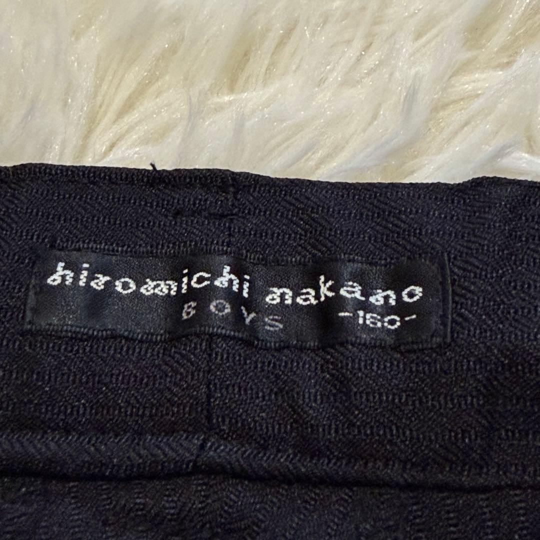 ヒロミチナカノ★男の子スーツ160㎝ 卒業式 入学式　フォーマル　6点　ブラック