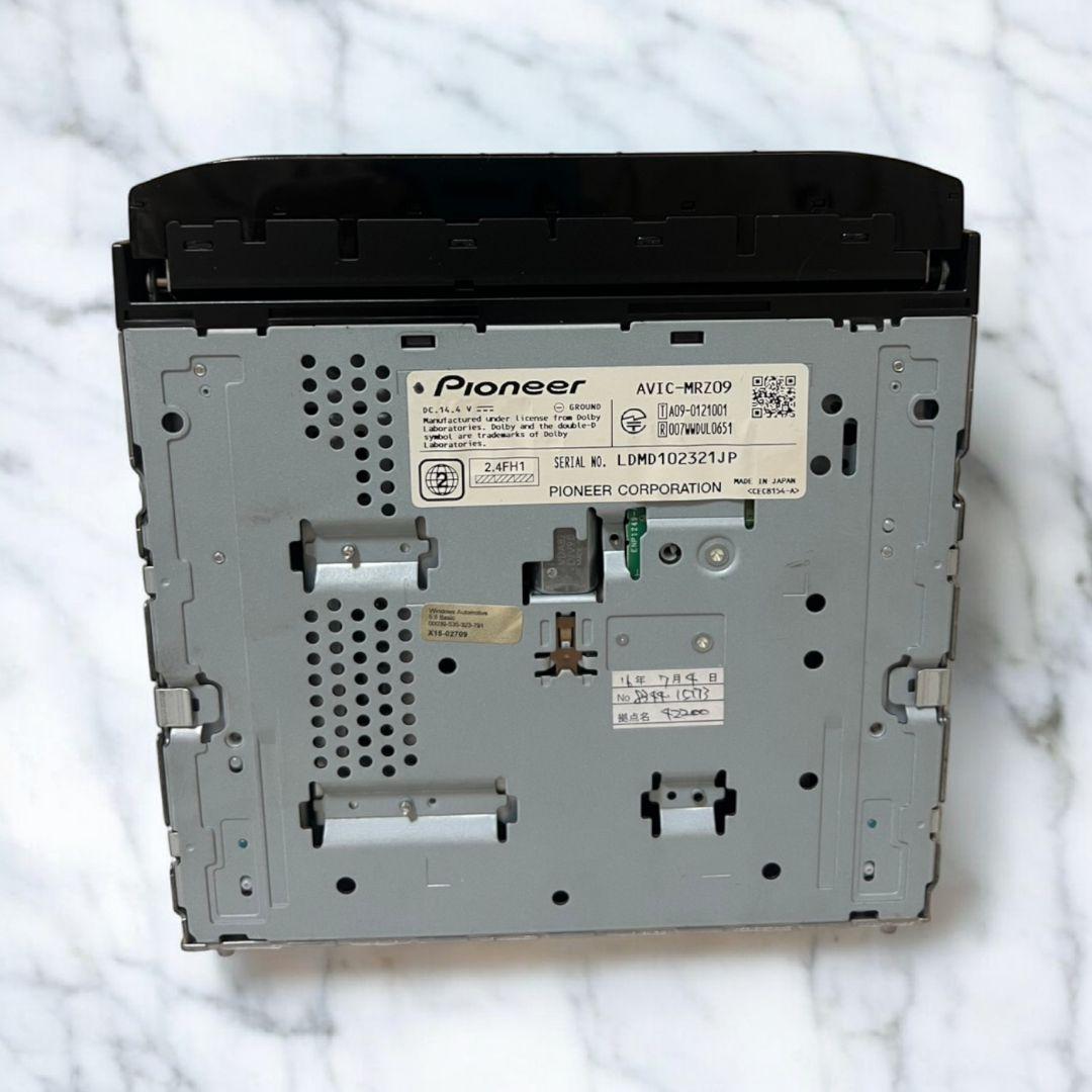 AVIC-MRZ09 carrozzeria カロッツェリア　楽ナビ2011