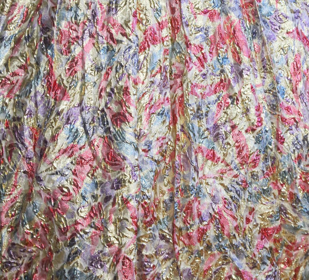 578舞台衣装にファンシー高級ウエディングドレス9号Mサイズオフショルダー