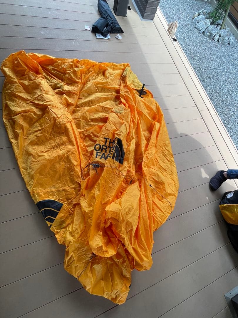 THE NORTH FACE ジオドーム4 、フットプリント付き