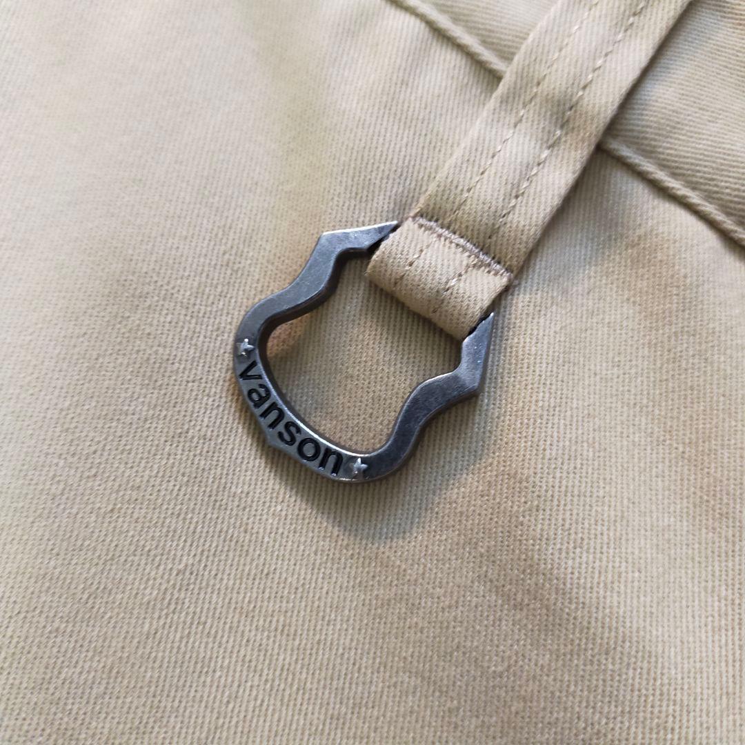 未使用品　VANSON　W34　フライング ×ヒューマンボーン刺繍 　チノパン