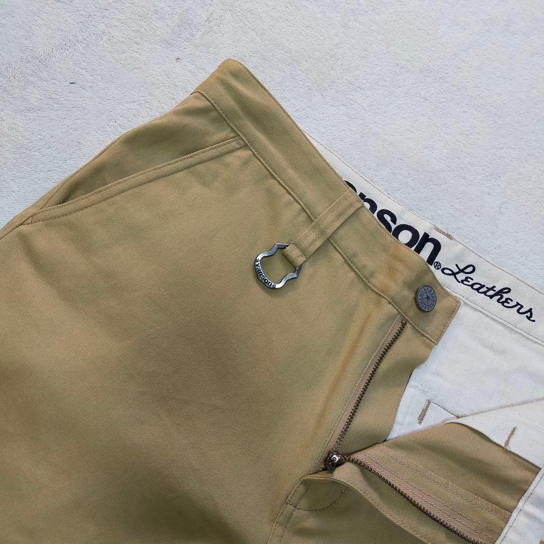 未使用品　VANSON　W34　フライング ×ヒューマンボーン刺繍 　チノパン