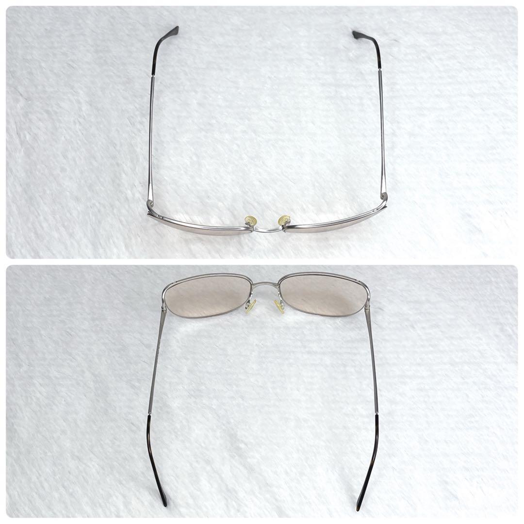 希少 PRADA プラダ メタルサングラス ローズゴールド イエロー 廃盤モデル