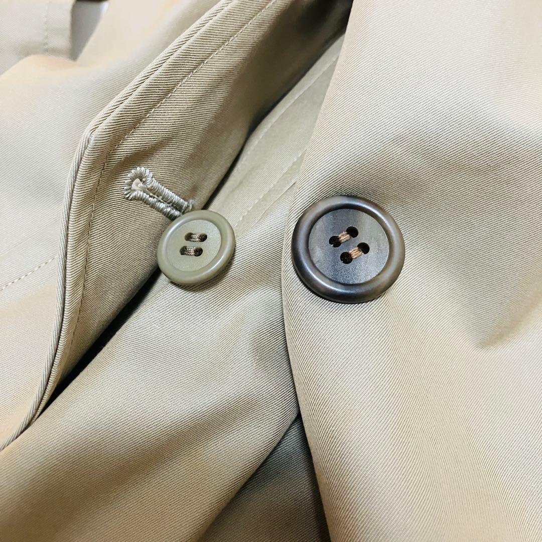 バーバリー トレンチコート ノバチェック 玉虫色 ベージュ マキシ丈　A-3