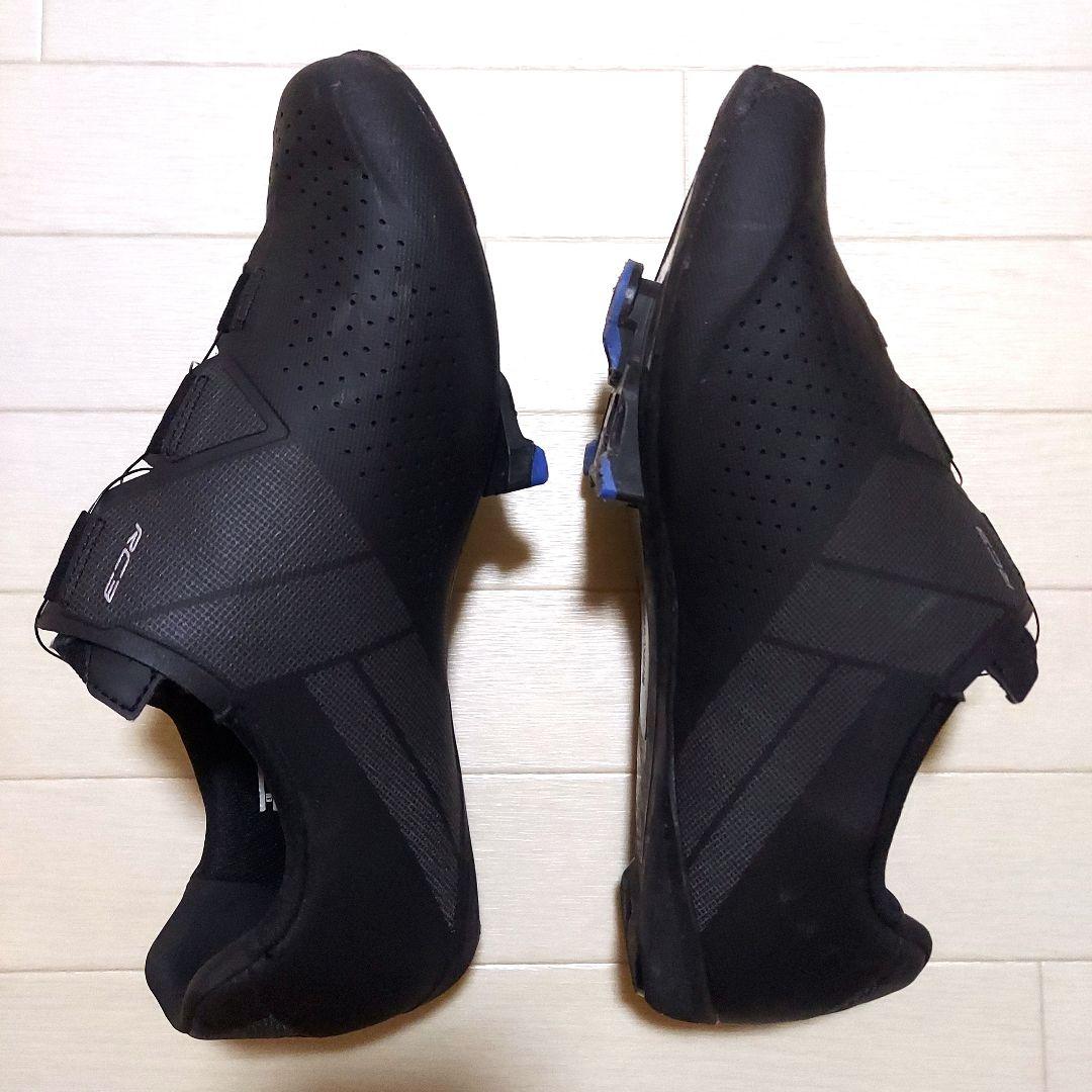 SHIMANO RC302 ワイド ブラック ロードシューズビンディングシューズ