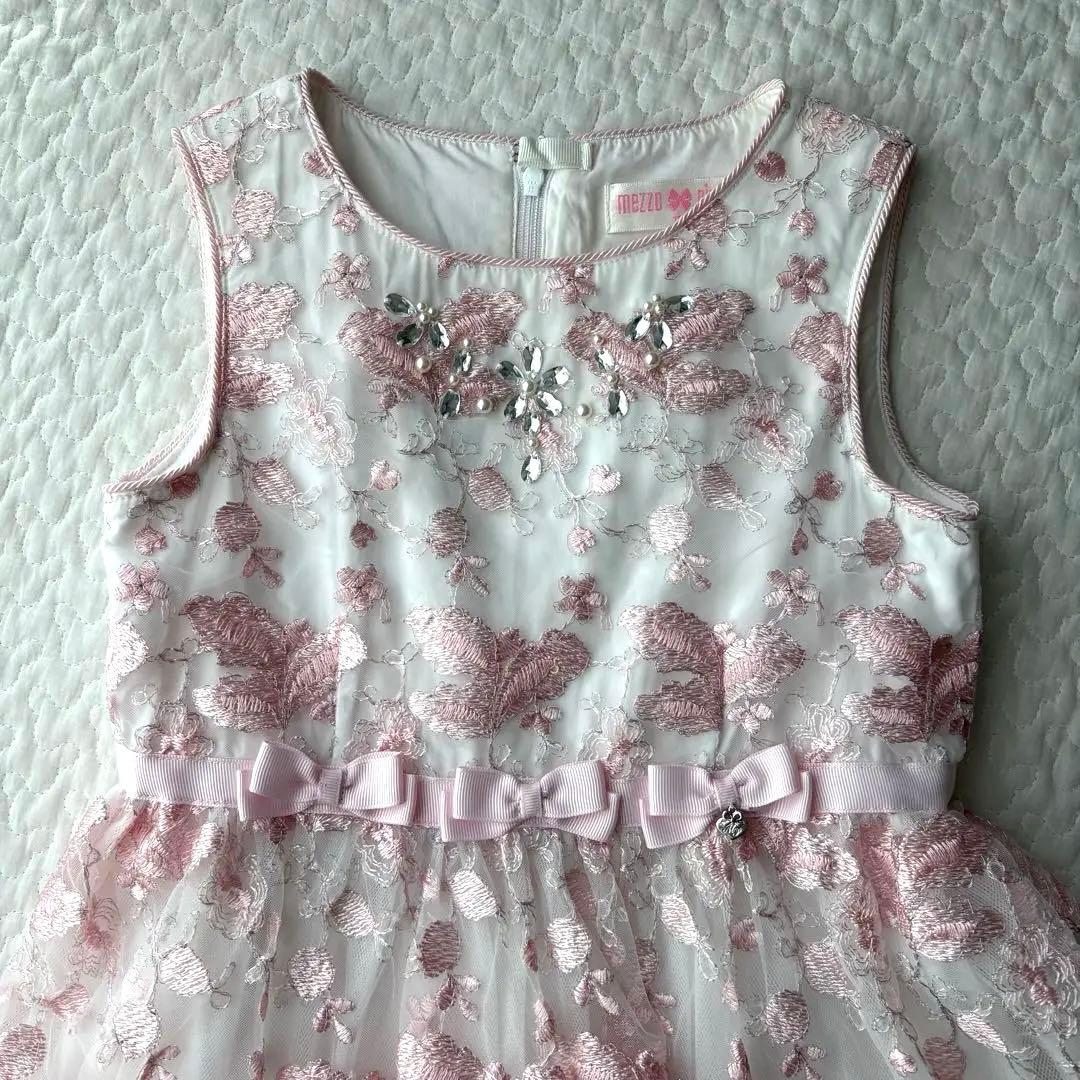 【美品】Mezzo Piano メゾピアノ ドレス 120cm 入学式・卒園式