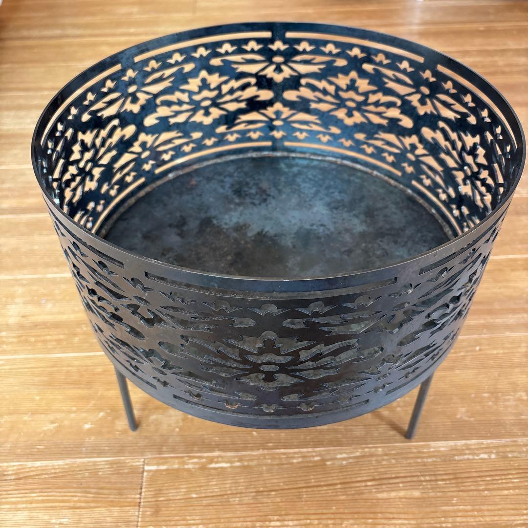 サンゾクマウンテン　焚火台　マウンコム　悪テガ