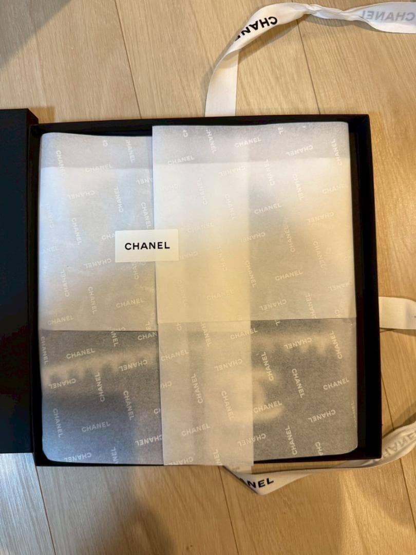 ❤︎　CHANEL ロゴ入りニット帽 ブラック 人気完売商品