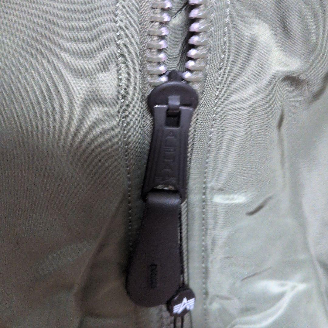 ALPHA MA-1フライトジャケット オリーブグリーン 日本仕様 Sサイズ