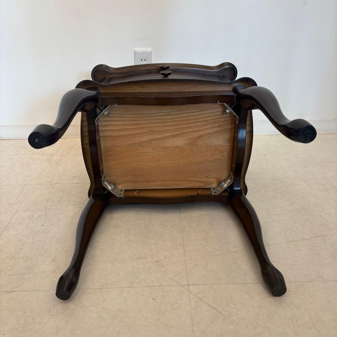 コンソールテーブル デスク キャビネット　猫脚　チェスト