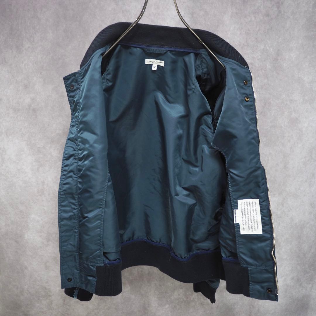 エンジニアードガーメンツ｜17SS Aviator Jacket（Navy・M）