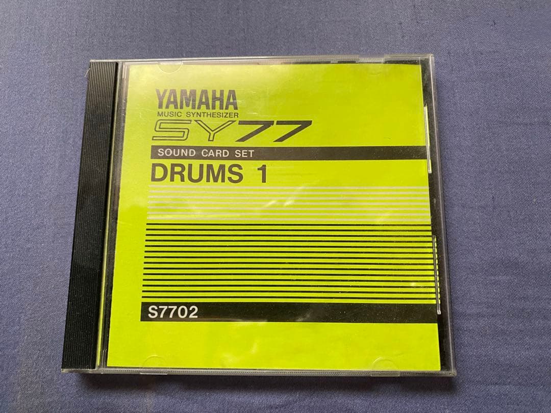 鍵盤楽器 YAMAHA SY77/TG77 Sound Card Set DRUMS1