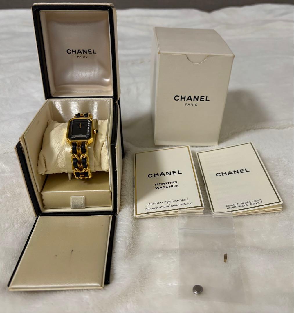 CHANEL プルミエール ゴールド✖️ブラック