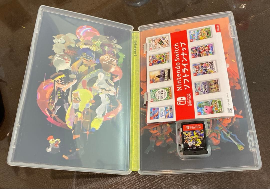 Switch スプラトゥーン3(ソフト未使用)、マインクラフト