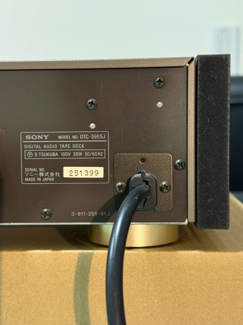 DTC-59ESJ SONY ソニー DATデッキ 現状品 送料無料