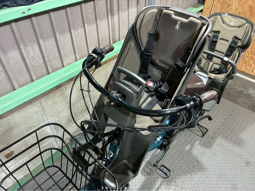 №8712 電動自転車 ブリヂストン ビッケ 24×20インチ✨レトロカラー✨