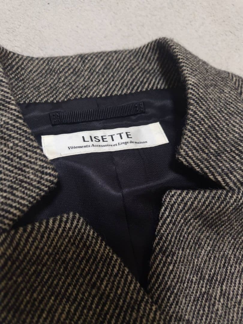 LISETTE リゼッタ ヘリンボーン ツイード ジャケット 36