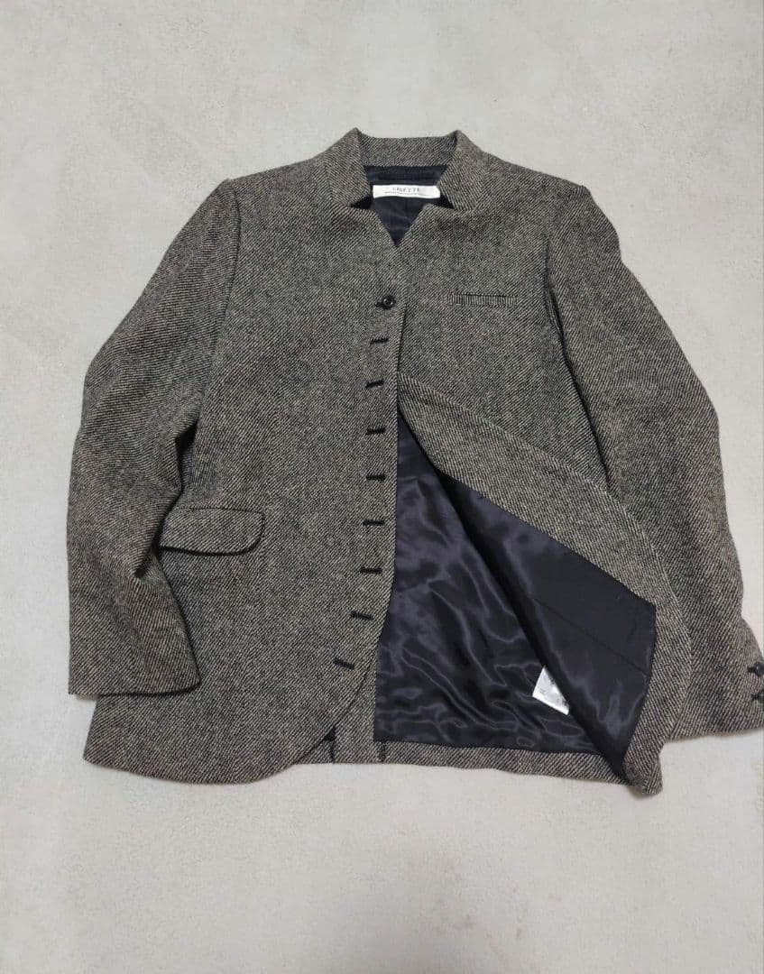 LISETTE リゼッタ ヘリンボーン ツイード ジャケット 36