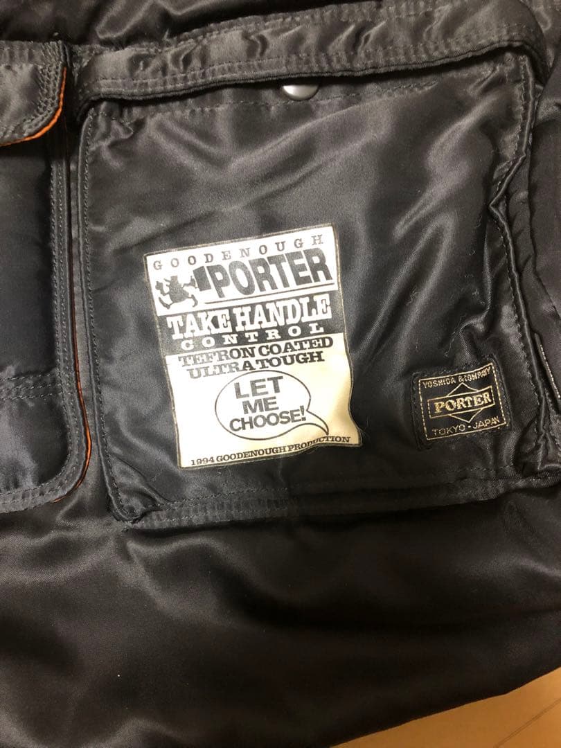 T*o様 GOODENOUGH✖️PORTER タンカーバック
