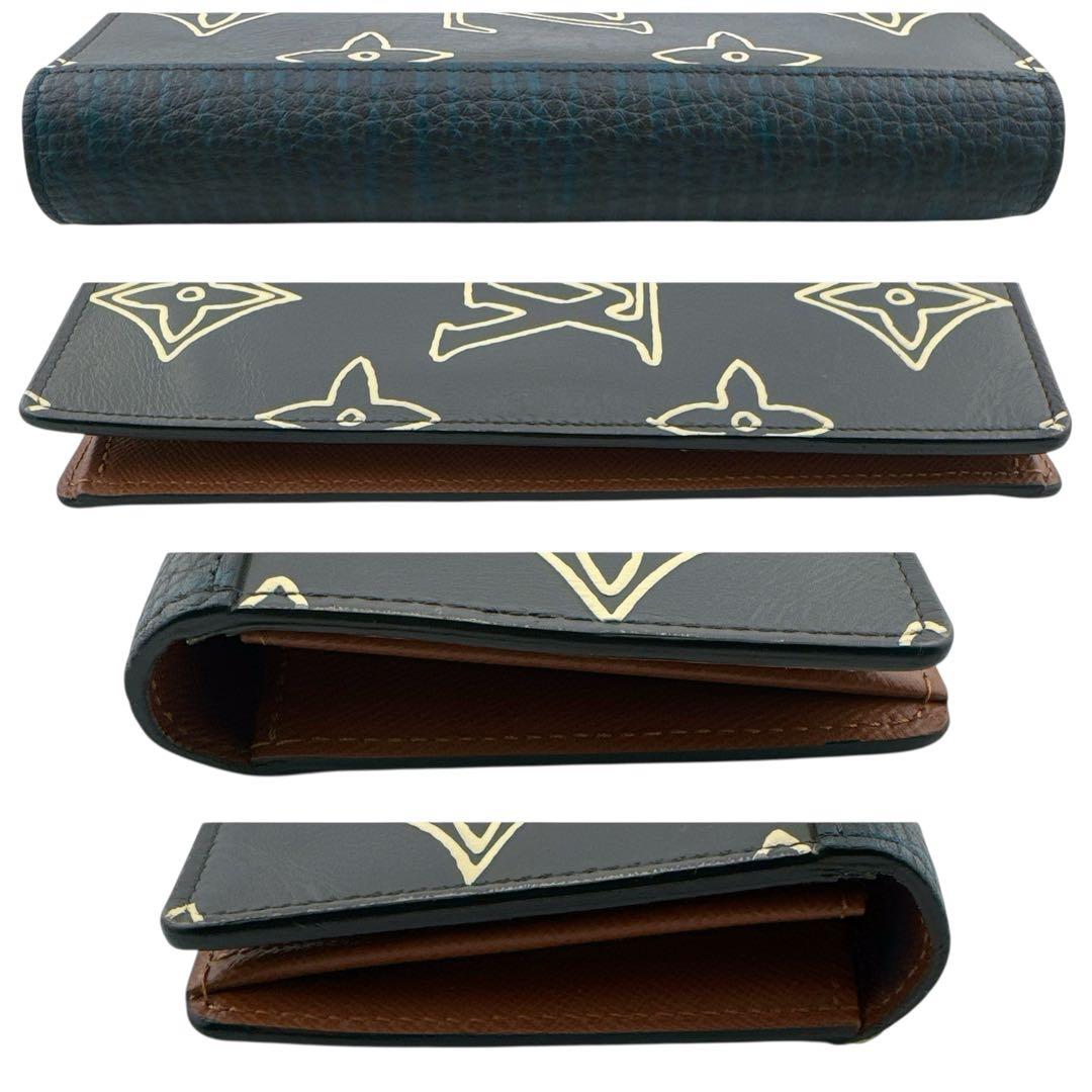 ルイヴィトン モノグラム パッチワーク ポルトフォイユブラザ 二つ折り長財布